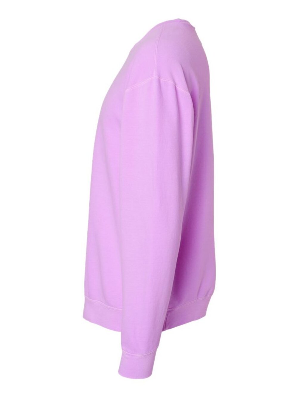 Seaside Florida Garment Dyed Comfort Colors® Lightweight Sweatshirt NEON VIOLET - Picture 3 of 7